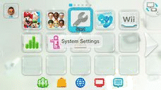 Wii U settings
