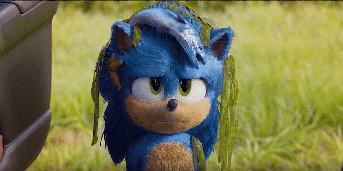 sonic fluffy toy