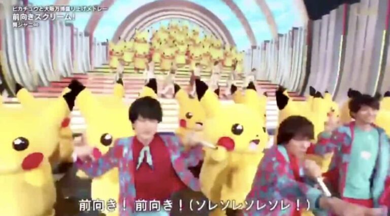 nhk new year program pikachu mascots dec x