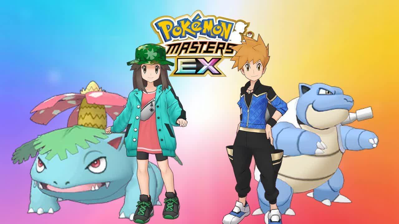 Pokémon Masters EX Here Are The Details Of Blu And Leaf Costumax