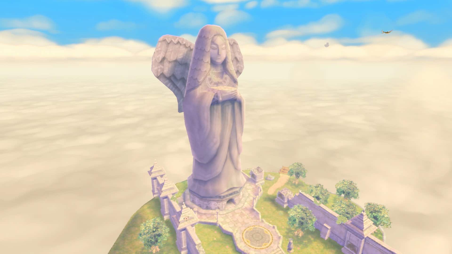 statue zelda skyward sword